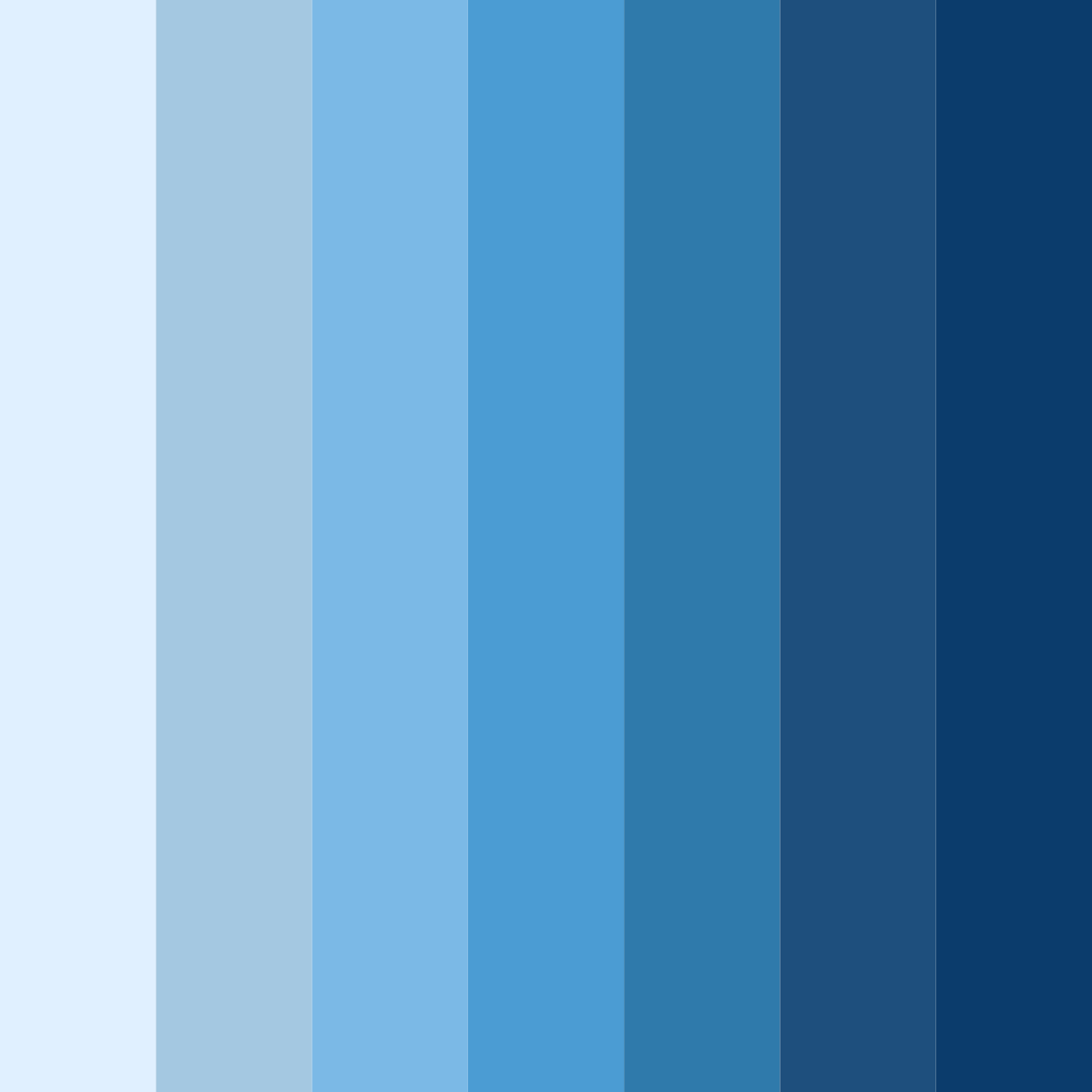 Download azure serenade color palette PNG image (square)