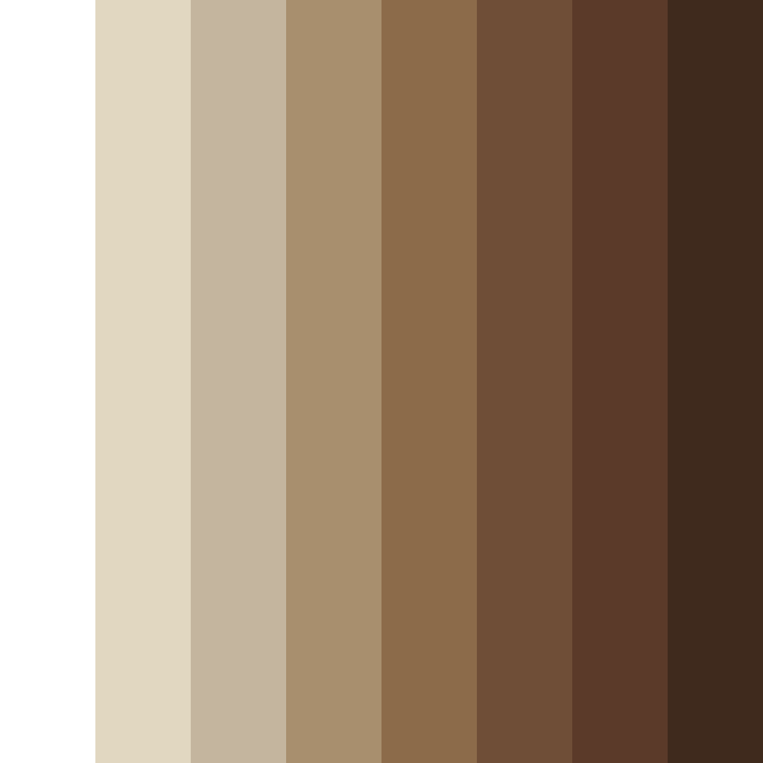 Download whispers of nature color palette PNG image (square)