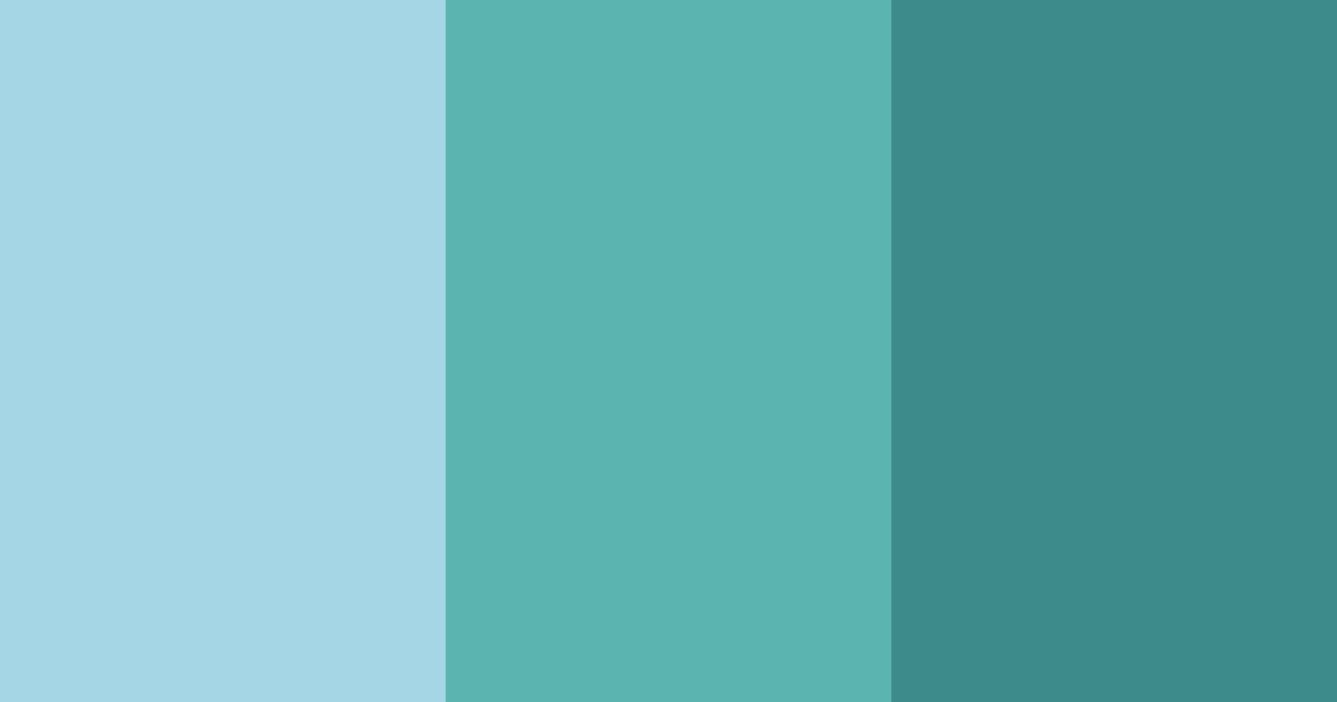 Download healing waters color palette PNG image (landscape)