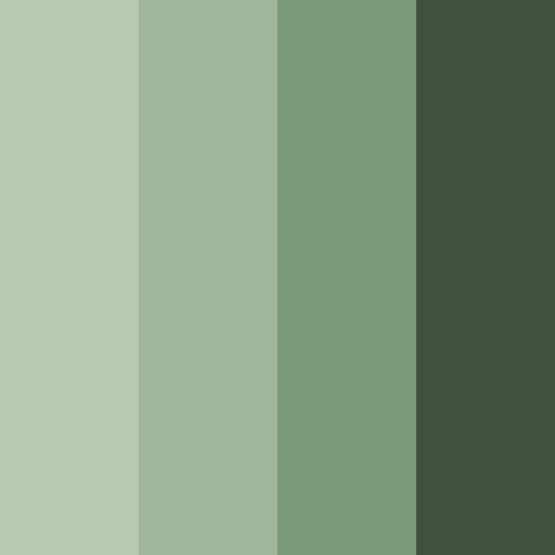 Download forest whisper color palette PNG image (square)