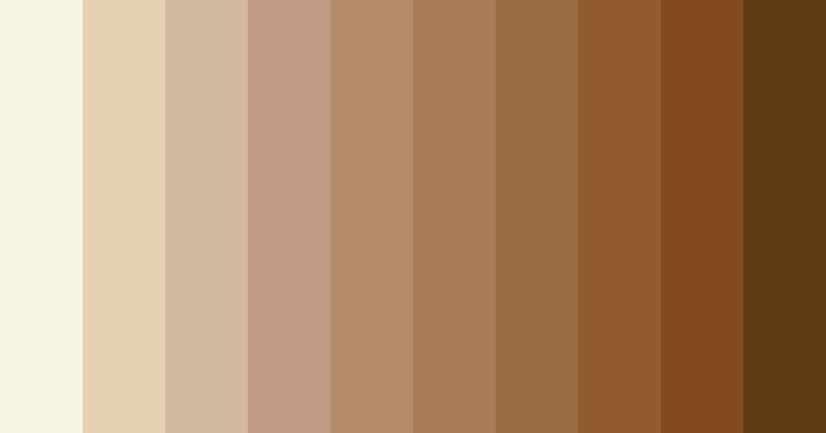 Download brown paper color palette PNG image (landscape)