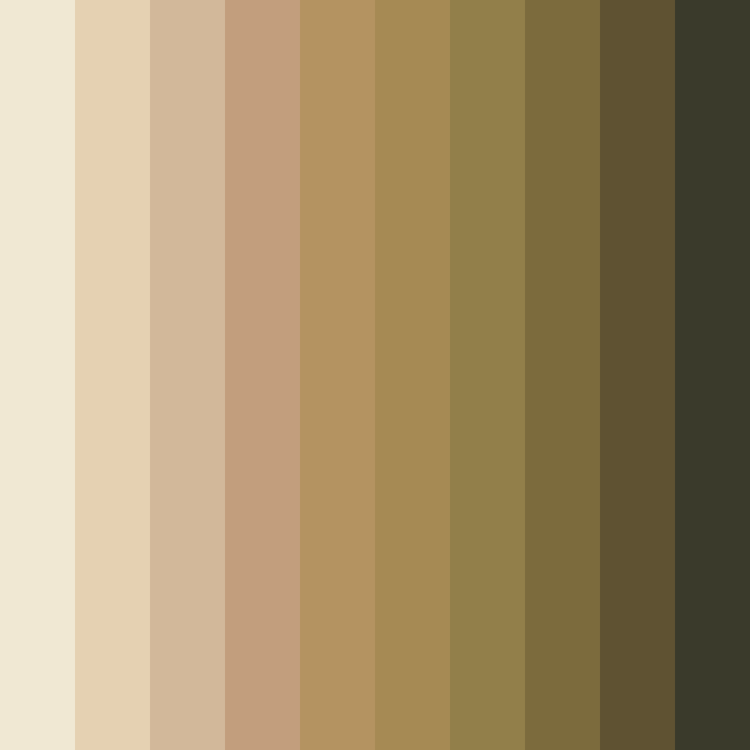 Download earthy embrace color palette PNG image (square)