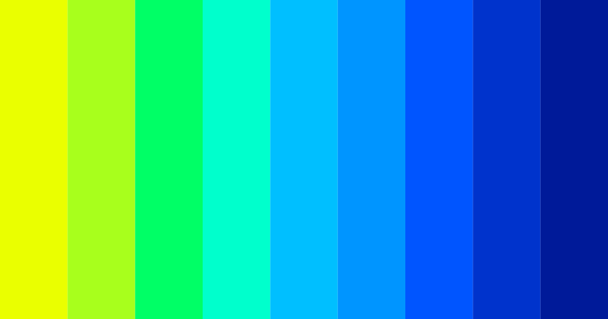 Download electric dreams color palette PNG image (landscape)