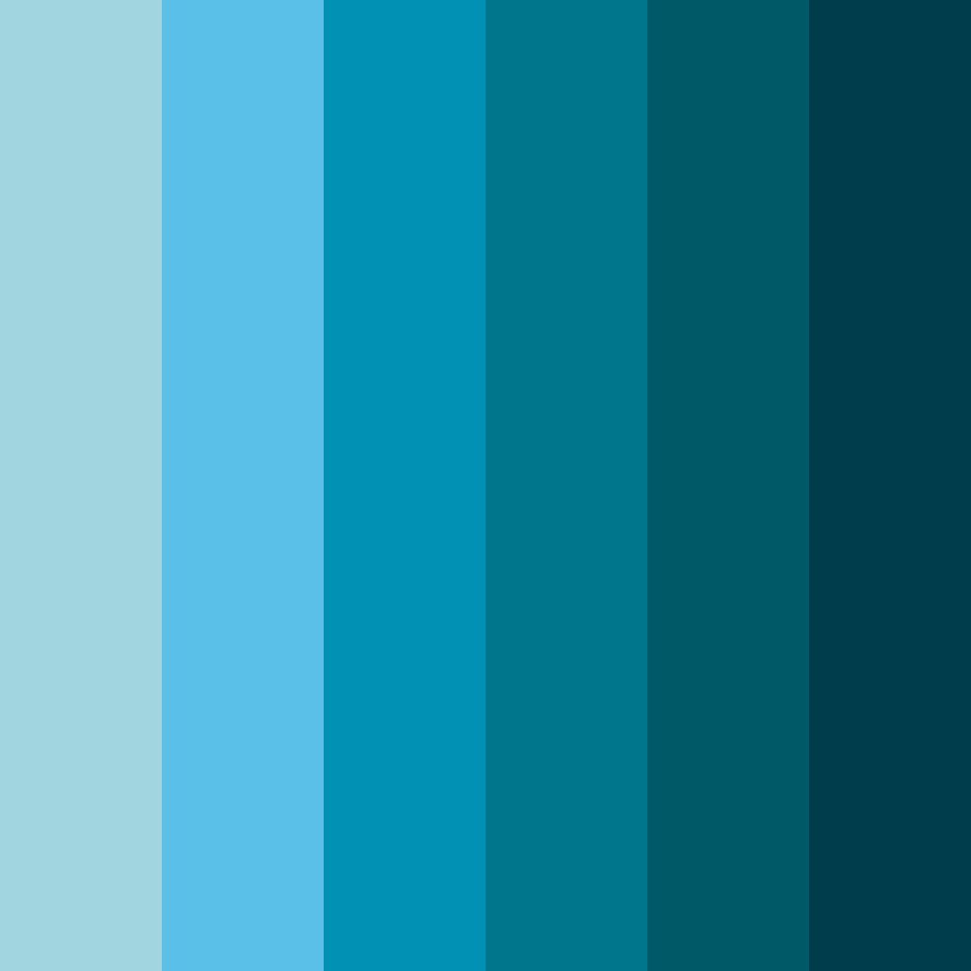 Download abyssal serenity color palette PNG image (square)