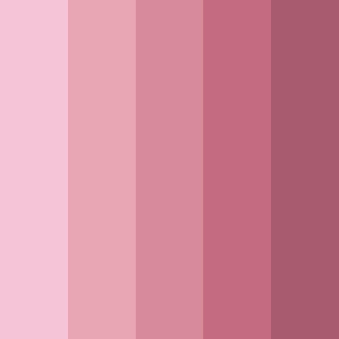 Download light rouge pink color palette PNG image (square)