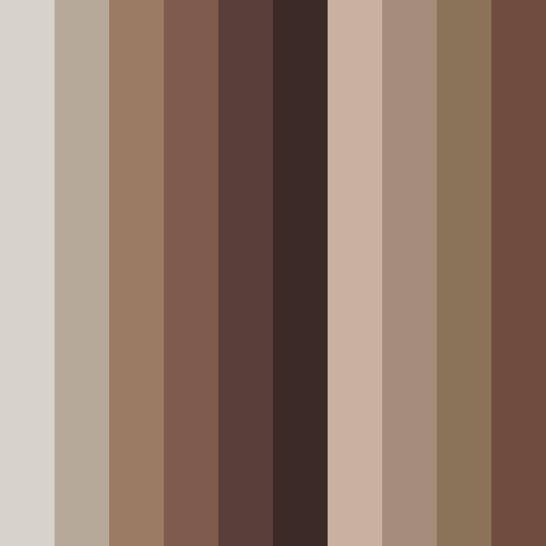 Download brown and grey harmony color palette PNG image (square)