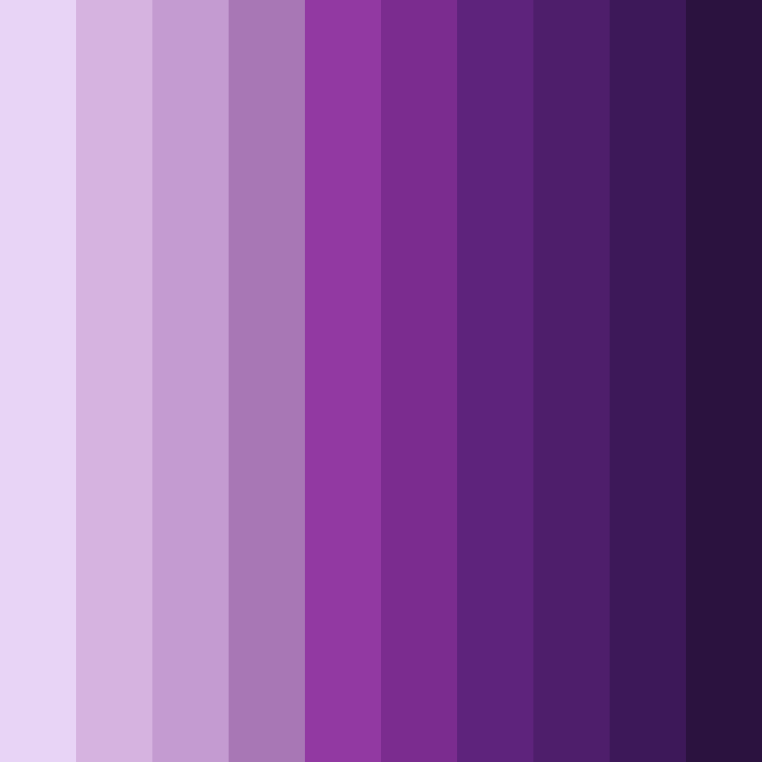 Download mystic amethyst dreams color palette PNG image (square)