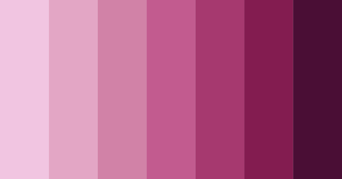 Download pink me color palette PNG image (landscape)