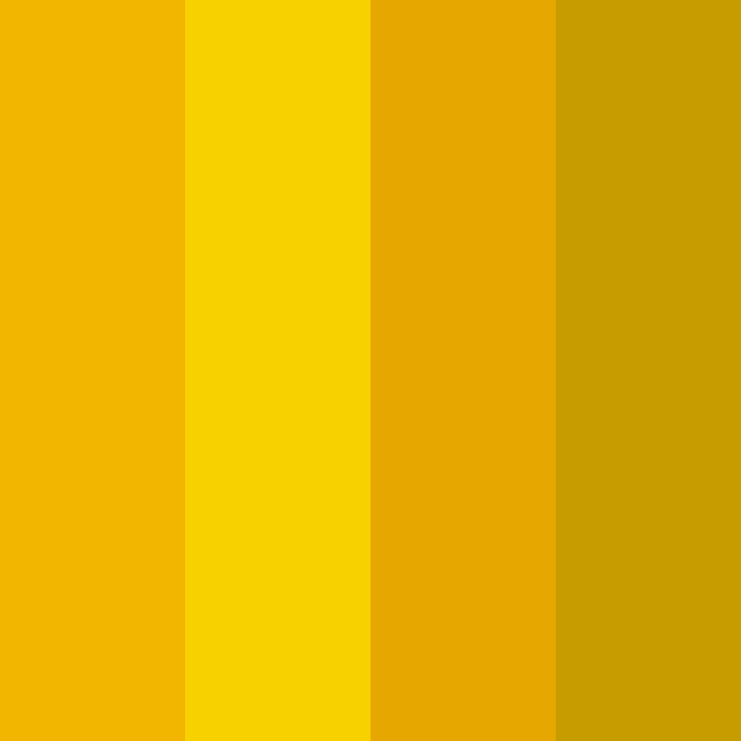 Download gamer's gold rush color palette PNG image (square)