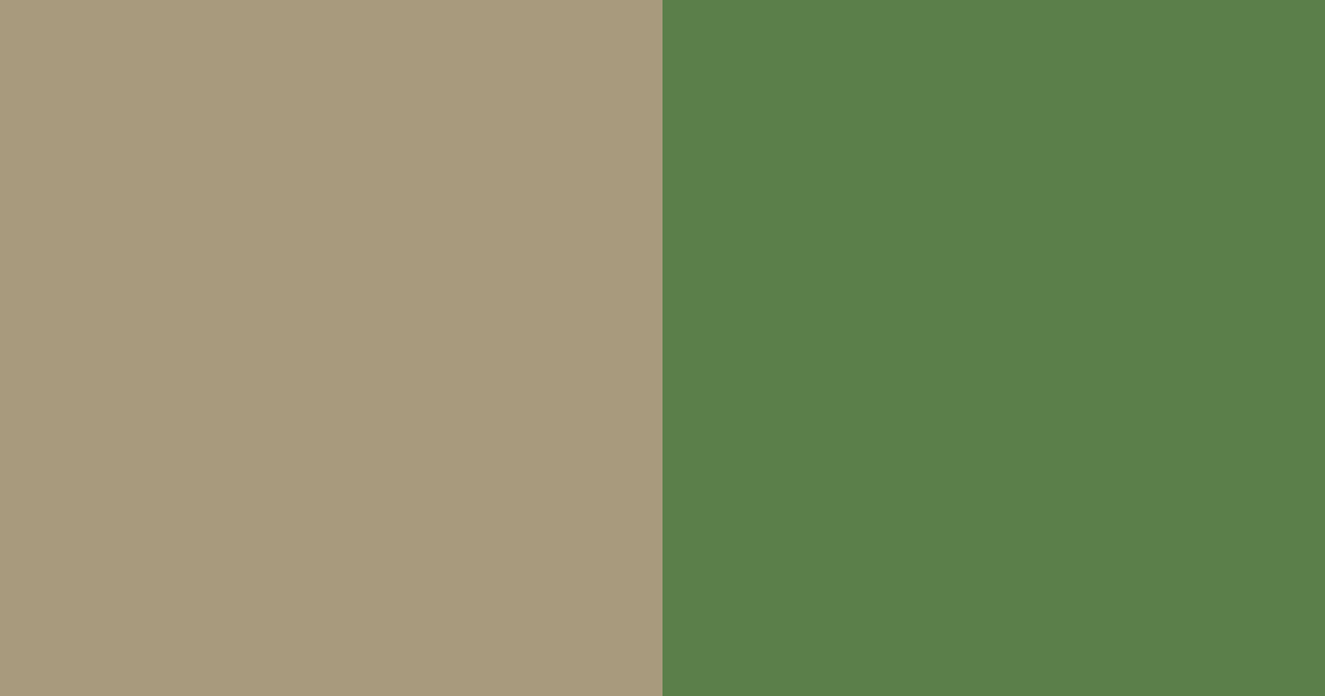Download brown and green harmony color palette PNG image (landscape)