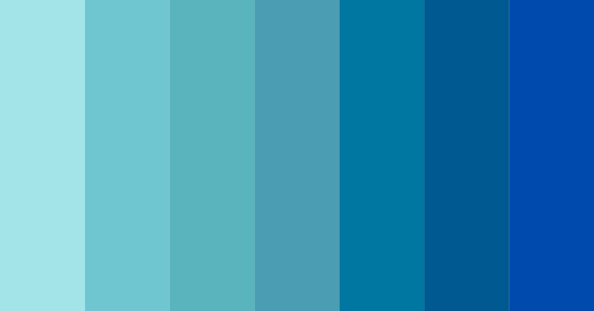 Download aqua twilight color palette PNG image (landscape)