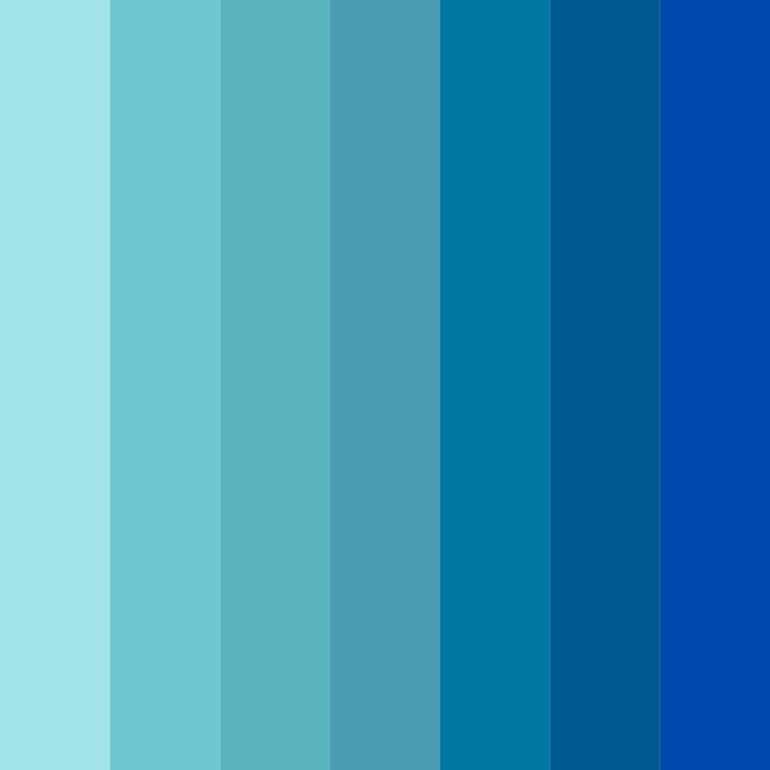 Download aqua twilight color palette PNG image (square)