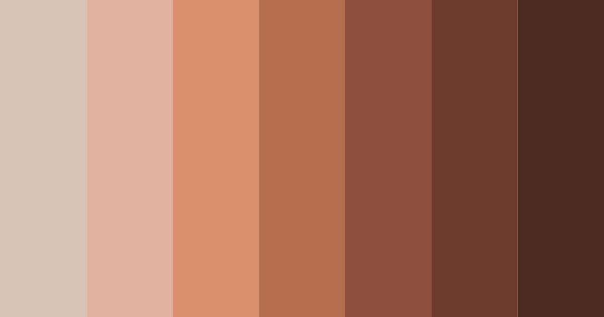 Download rustic elegance color palette PNG image (landscape)