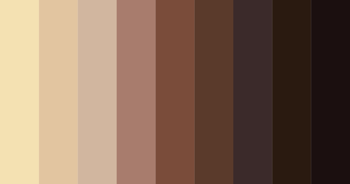 Download wizarding whimsy color palette PNG image (landscape)