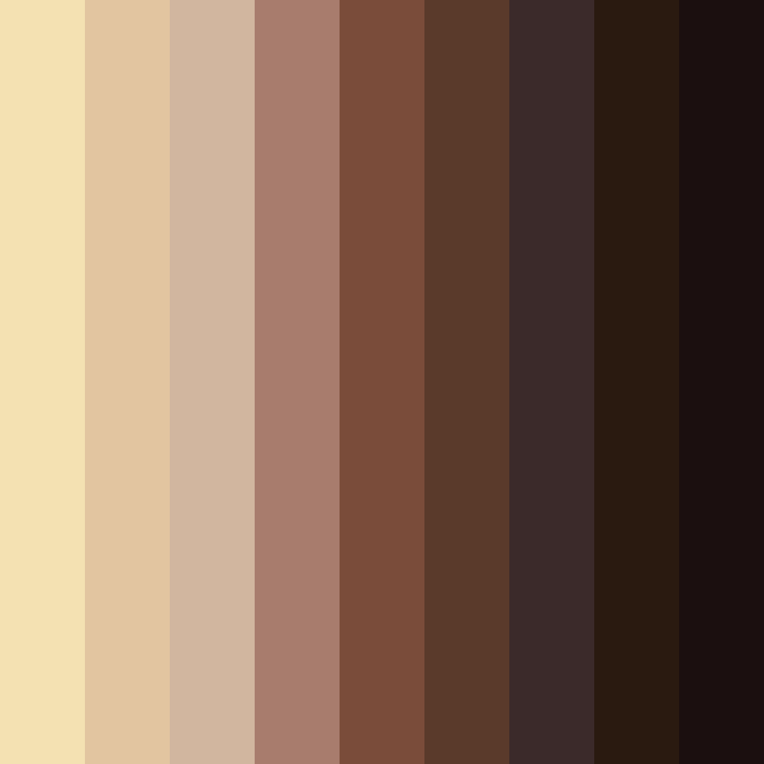 Download wizarding whimsy color palette PNG image (square)