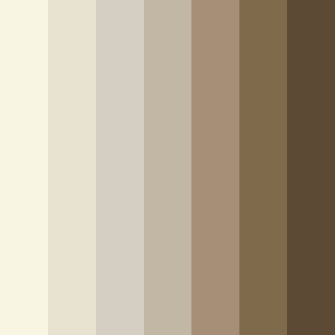 Download whispers of warmth color palette PNG image (square)