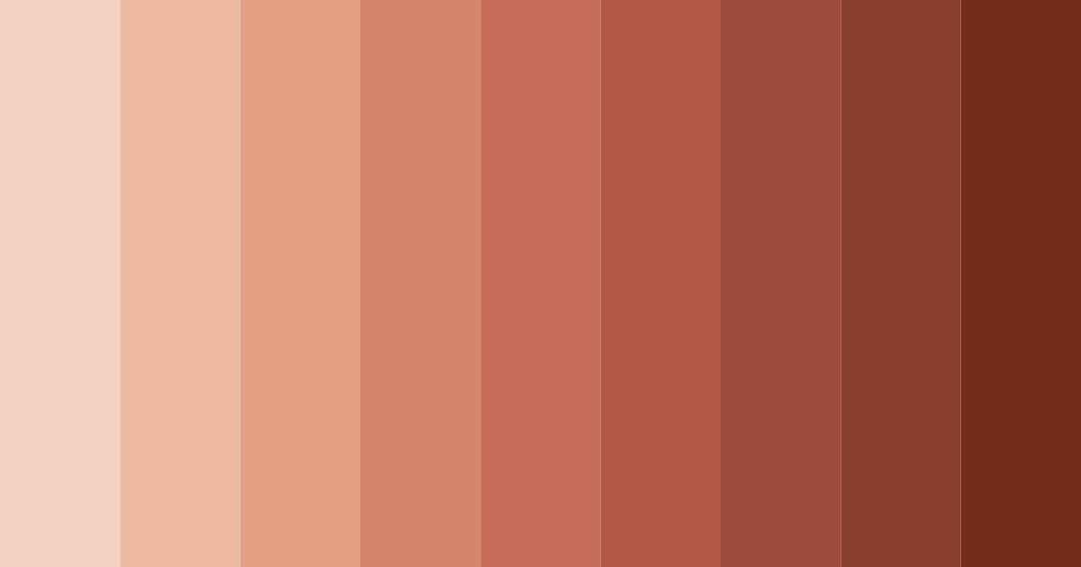 Download warm ember glow color palette PNG image (landscape)