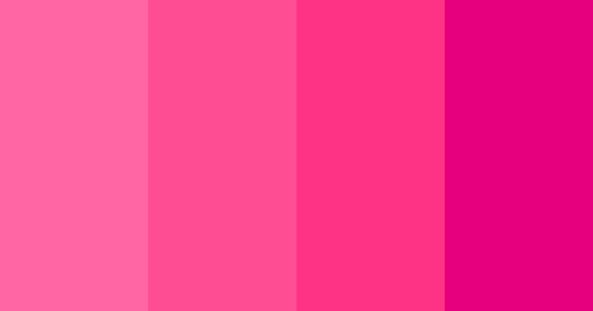 Download electric blossom color palette PNG image (landscape)