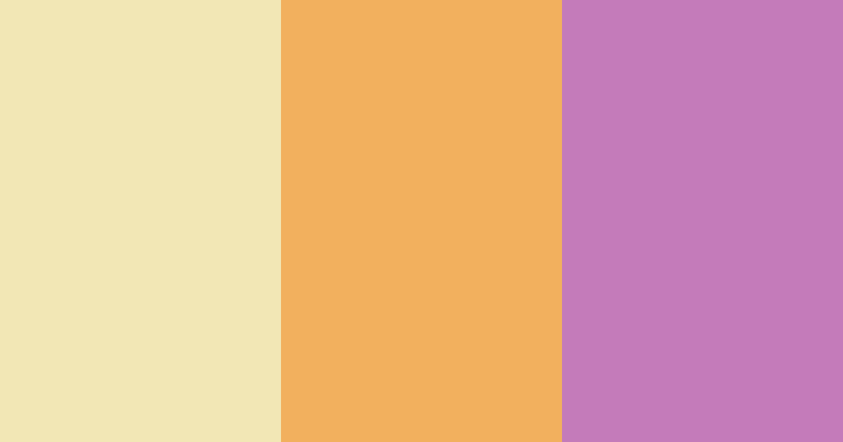 Download yellow orange purple color palette PNG image (landscape)