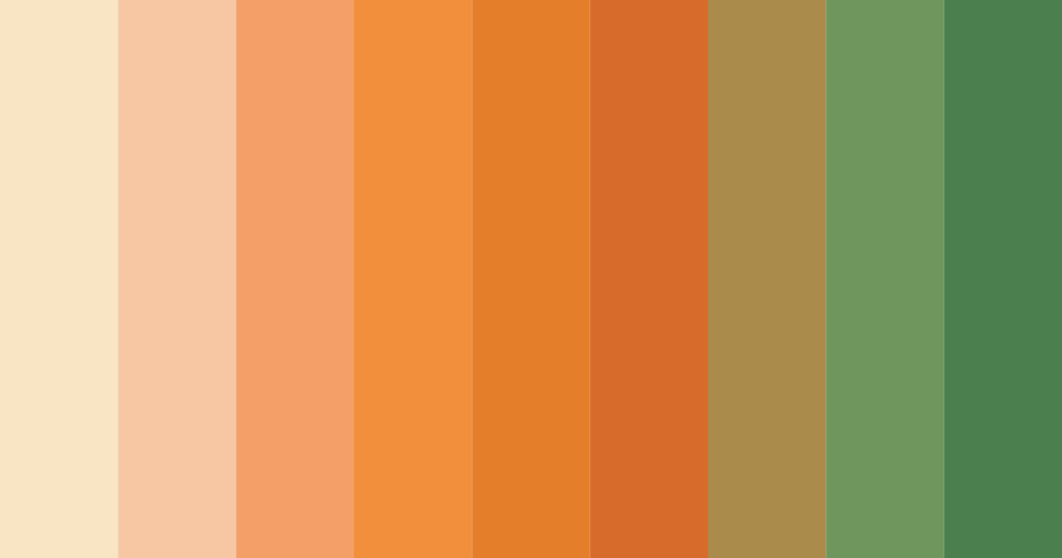 Download harvest harmony color palette PNG image (landscape)