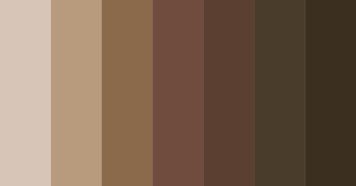 Download earthy elegance color palette PNG image (landscape)