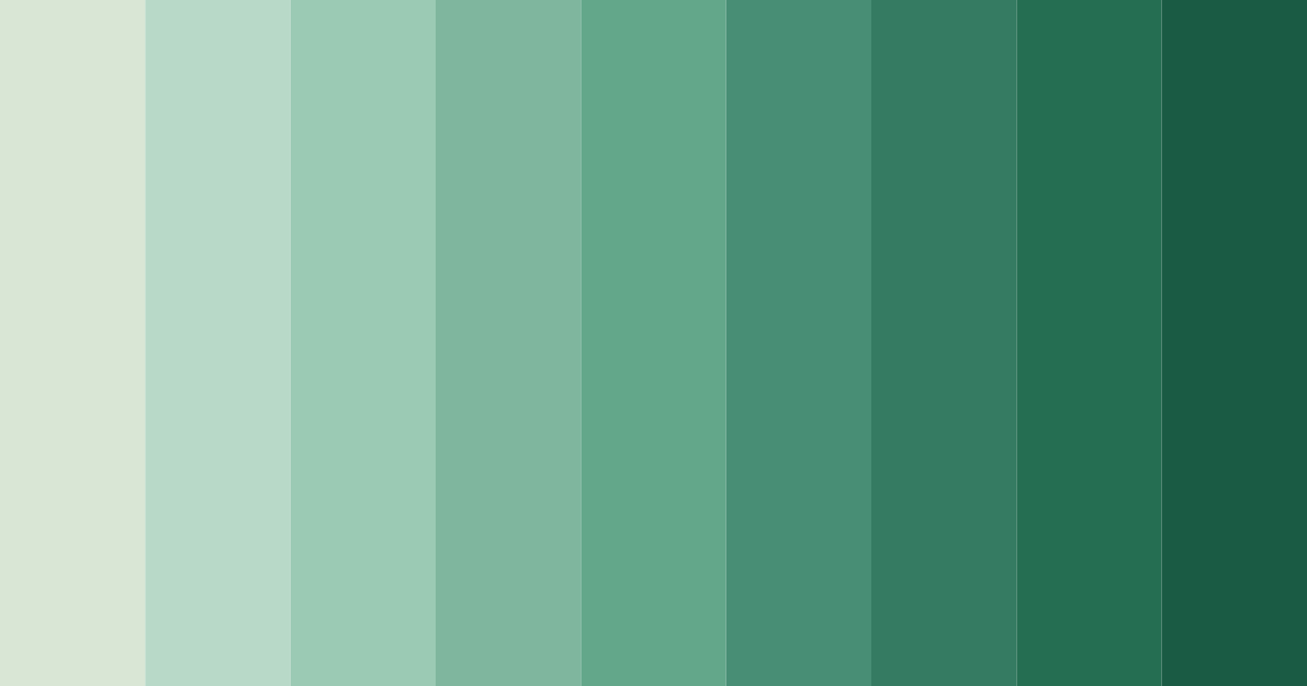 Download pastel sage green color palette PNG image (landscape)