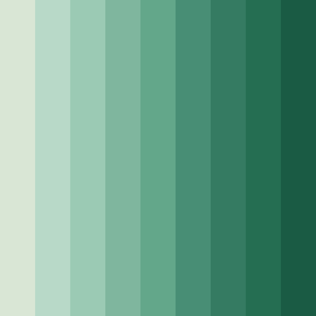 Download pastel sage green color palette PNG image (square)
