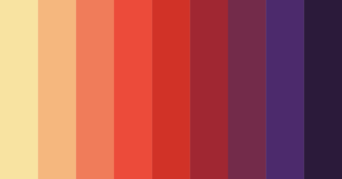 Download autumn ember elegance color palette PNG image (landscape)