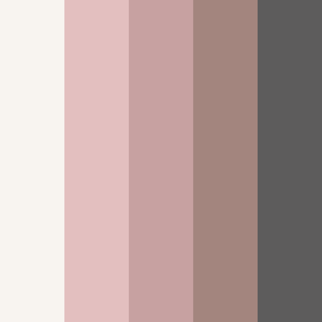 Download red elegance color palette PNG image (square)