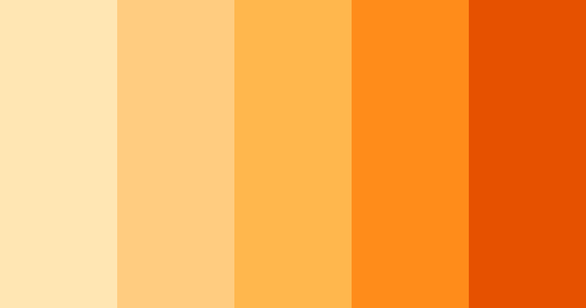 Download tropical sunrise color palette PNG image (landscape)