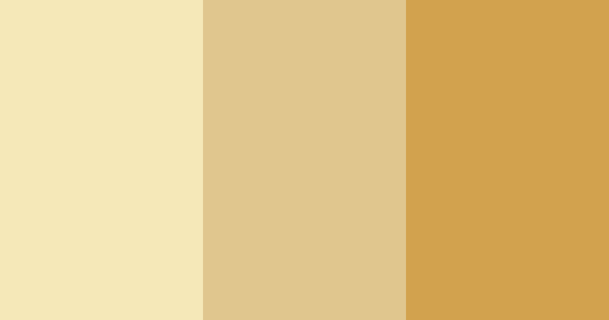 Download yellow ivory color palette PNG image (landscape)