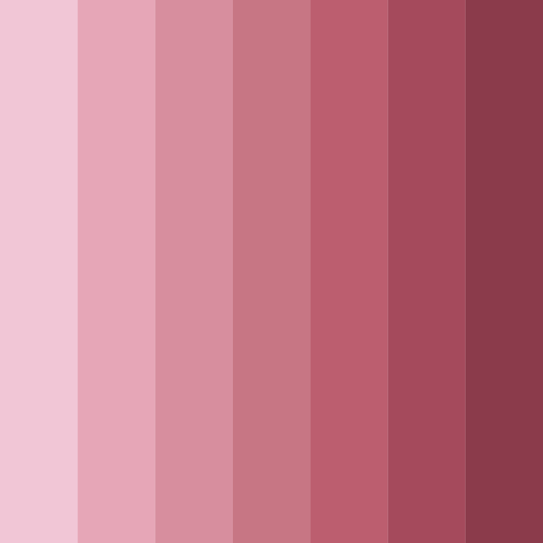 Download whispering petals color palette PNG image (square)