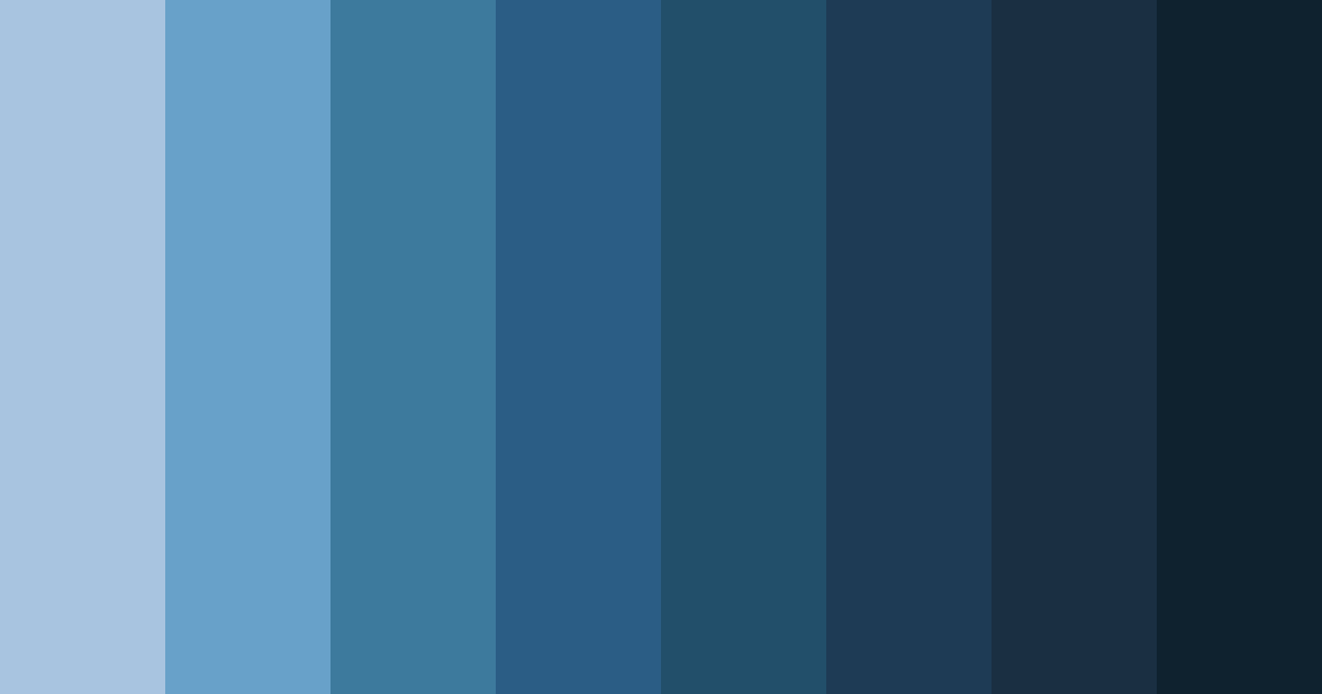 Download denim depths color palette PNG image (landscape)