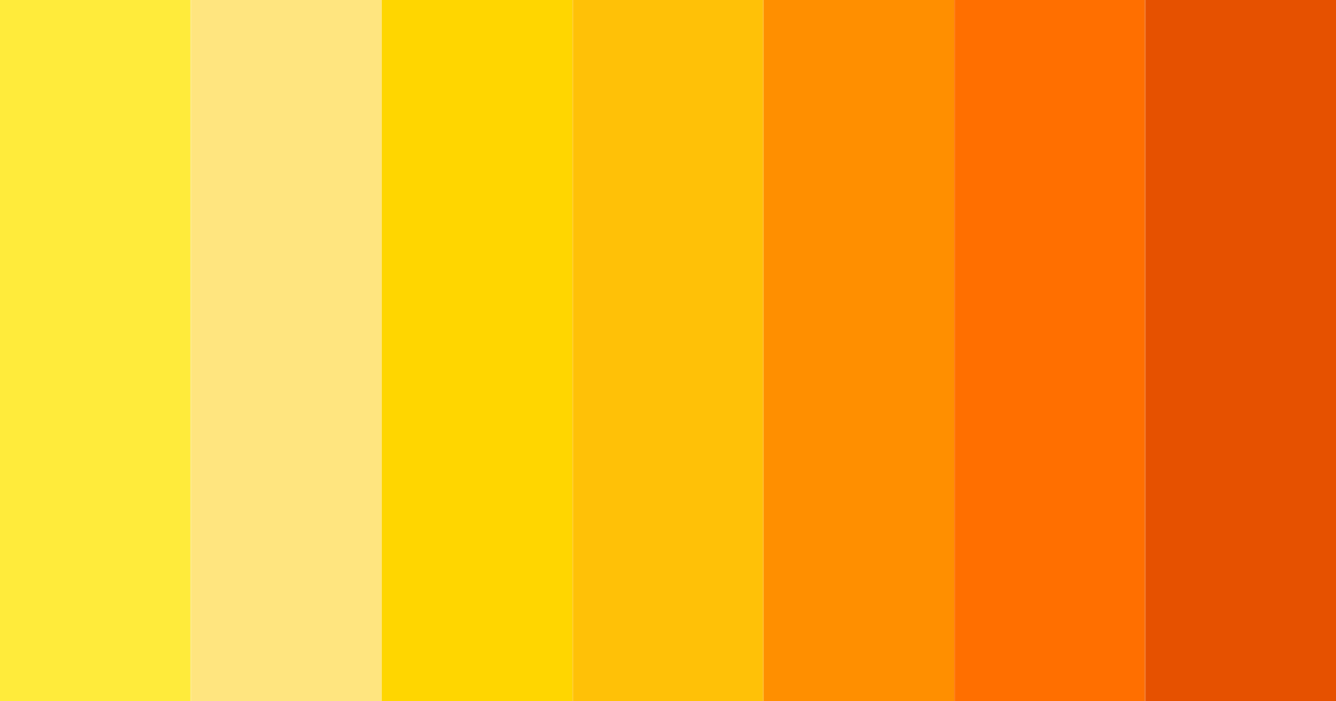 Download golden sunset harmony color palette PNG image (landscape)