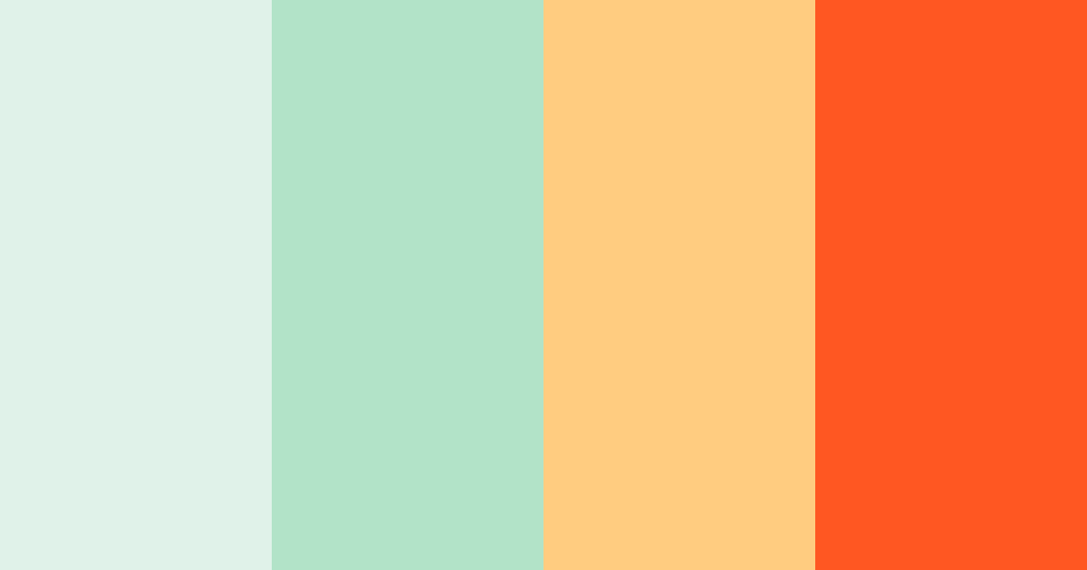 Download citrus grove refresh color palette PNG image (landscape)