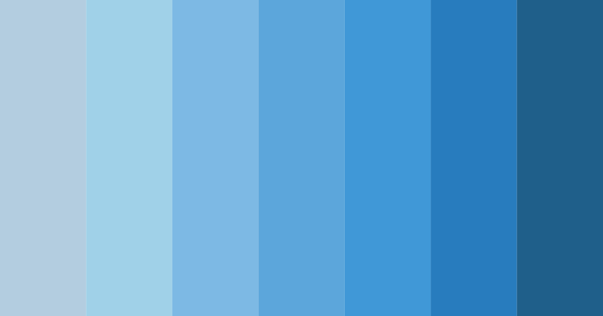 Download azure symphony color palette PNG image (landscape)