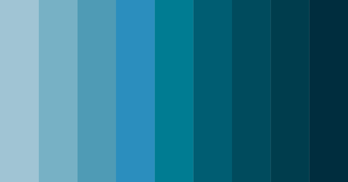 Download oceanic depths color palette PNG image (landscape)