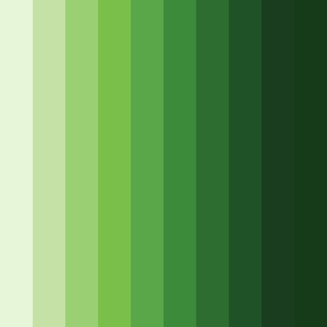 Download verdant meadows color palette PNG image (square)