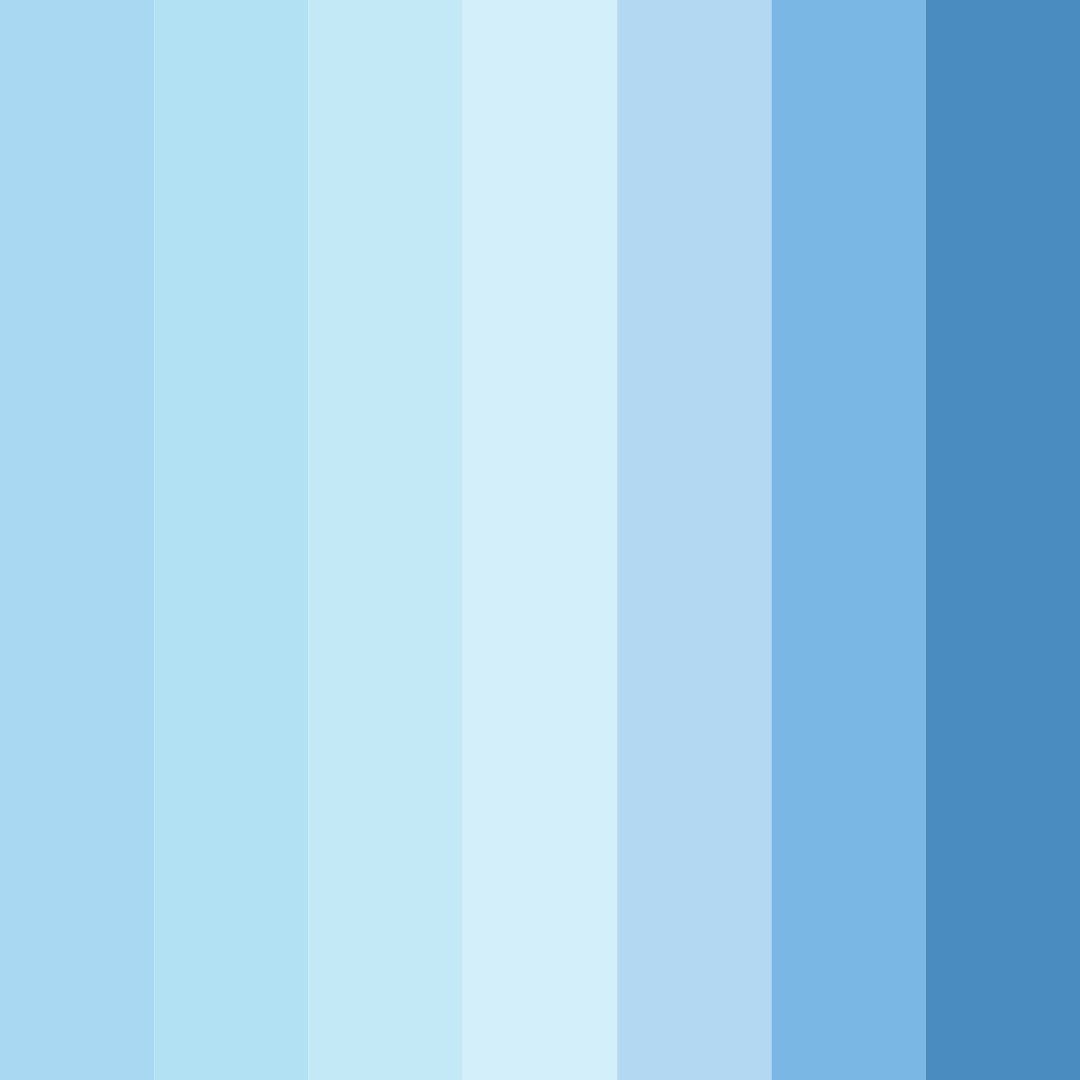 Download sky serenade color palette PNG image (square)