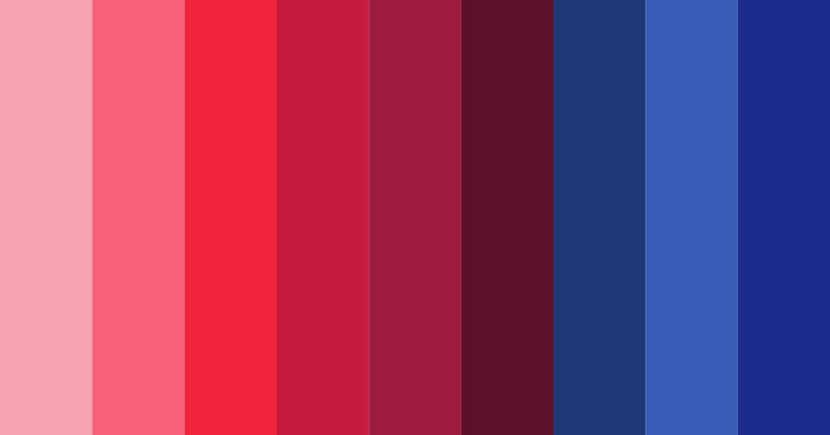 Download crimson waves color palette PNG image (landscape)