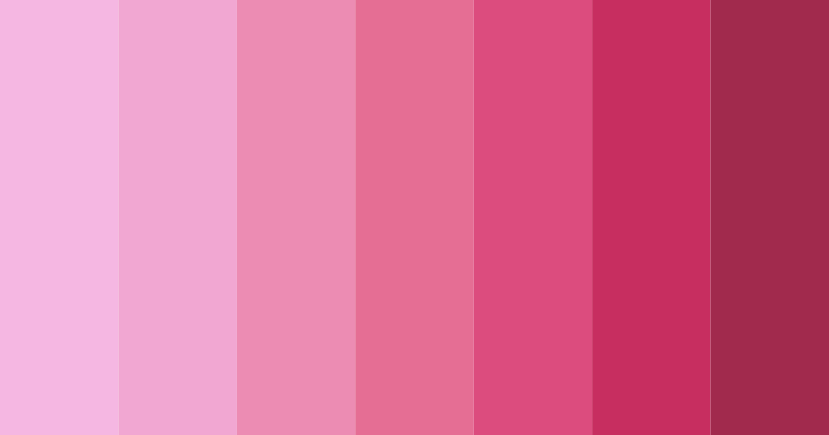 Download rosy reverie color palette PNG image (landscape)