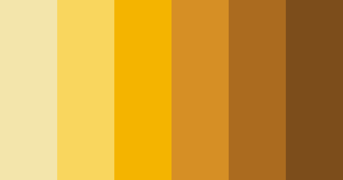 Download gold sunset color palette PNG image (landscape)