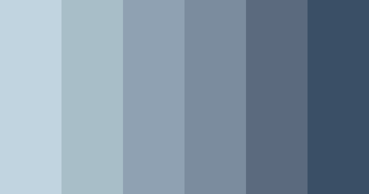 Download oceanic twilight color palette PNG image (landscape)