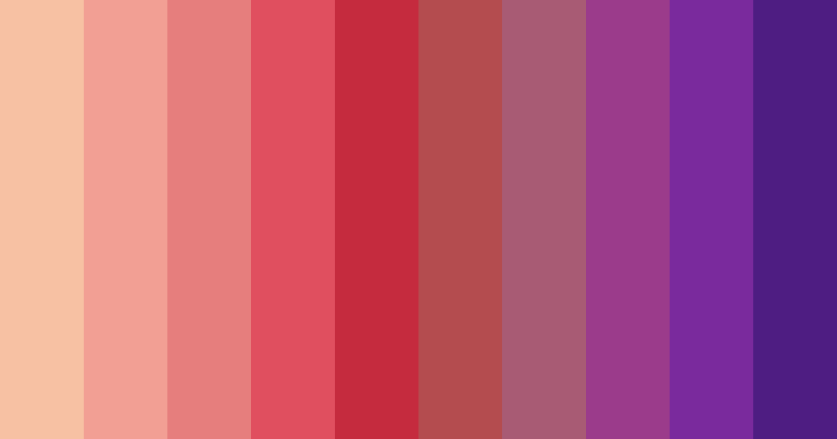 Download carnival fiesta color palette PNG image (landscape)