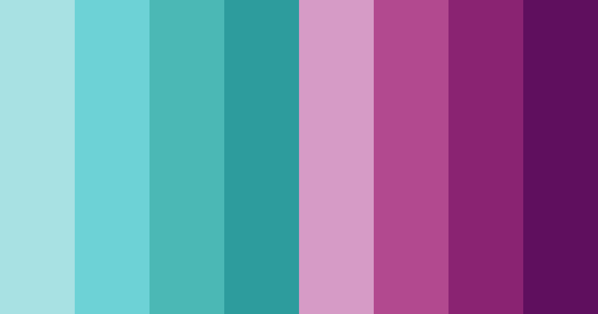 Download tropical twilight color palette PNG image (landscape)