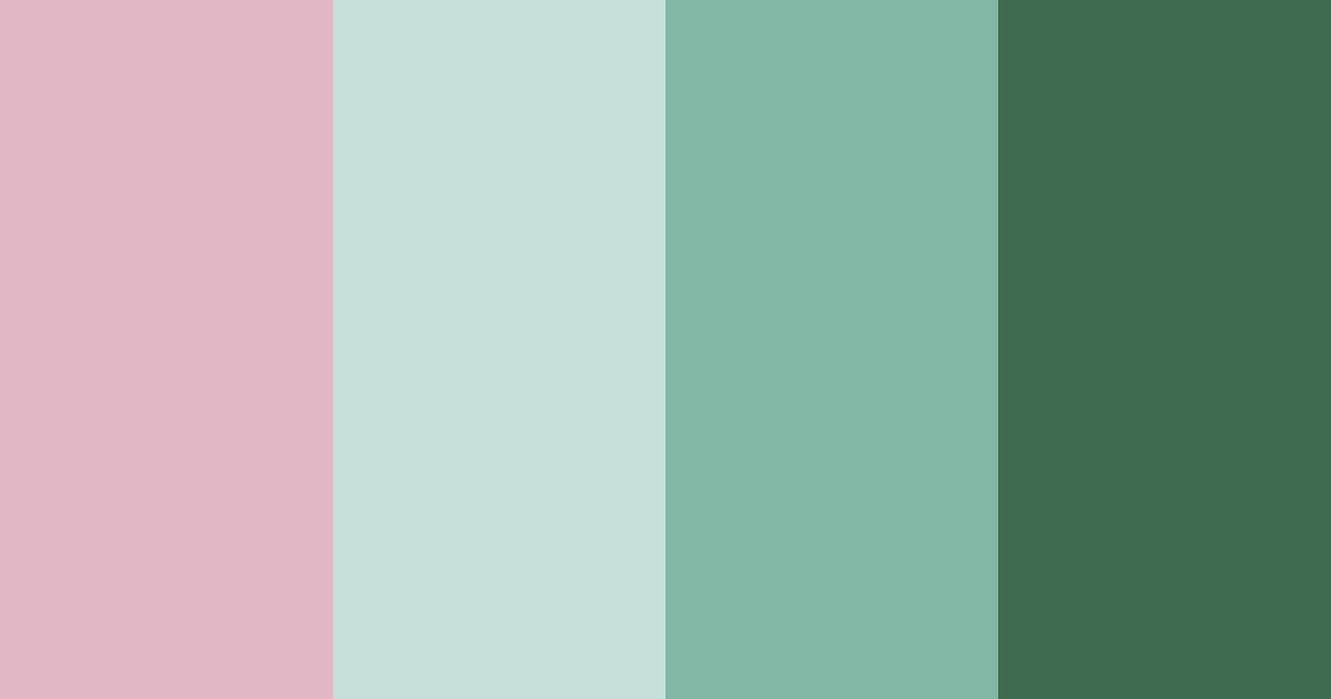 Download blossom grove color palette PNG image (landscape)