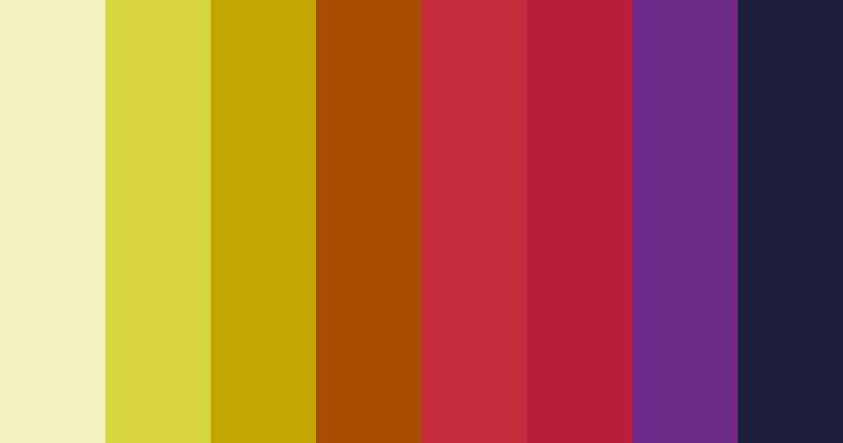 Download vibrant harmony color palette PNG image (landscape)