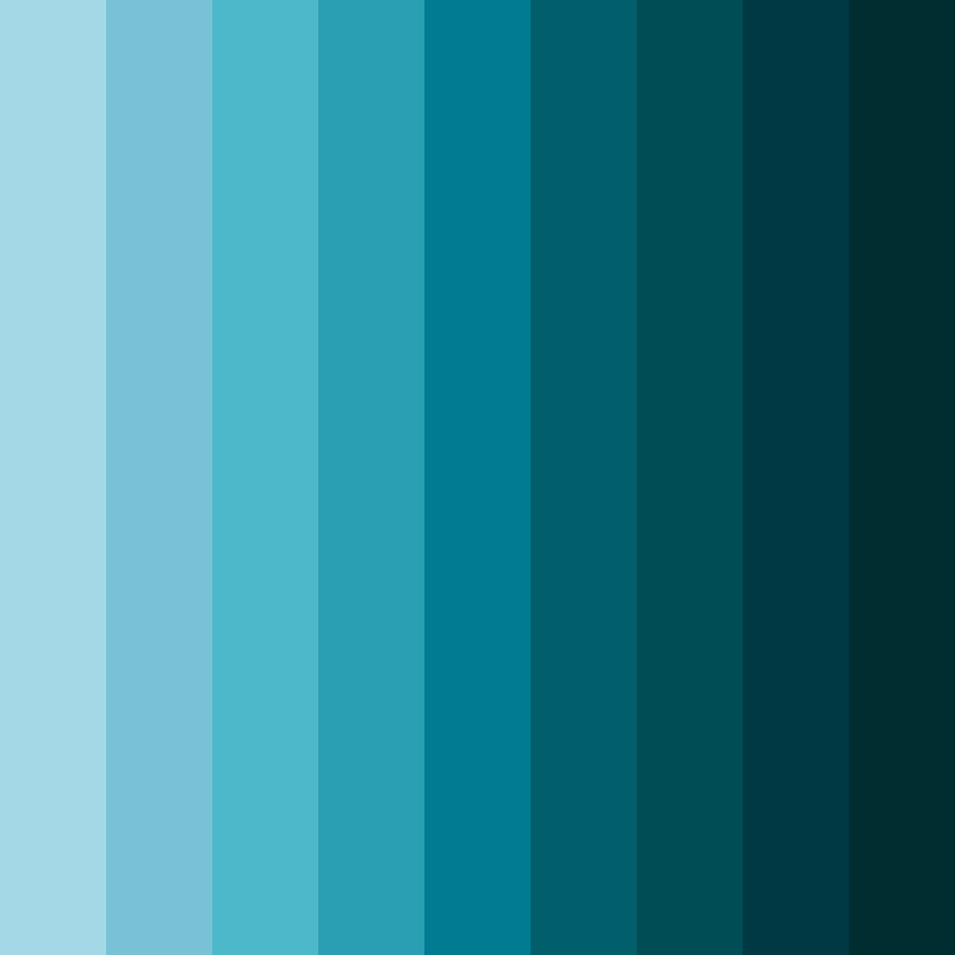 Download digital depths color palette PNG image (square)