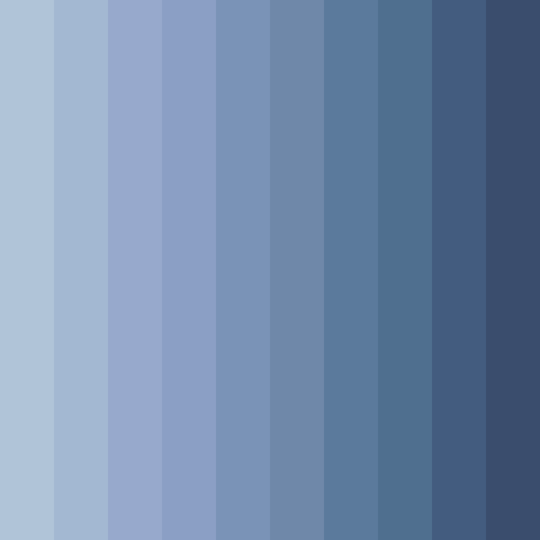 Download blue grey color palette PNG image (square)