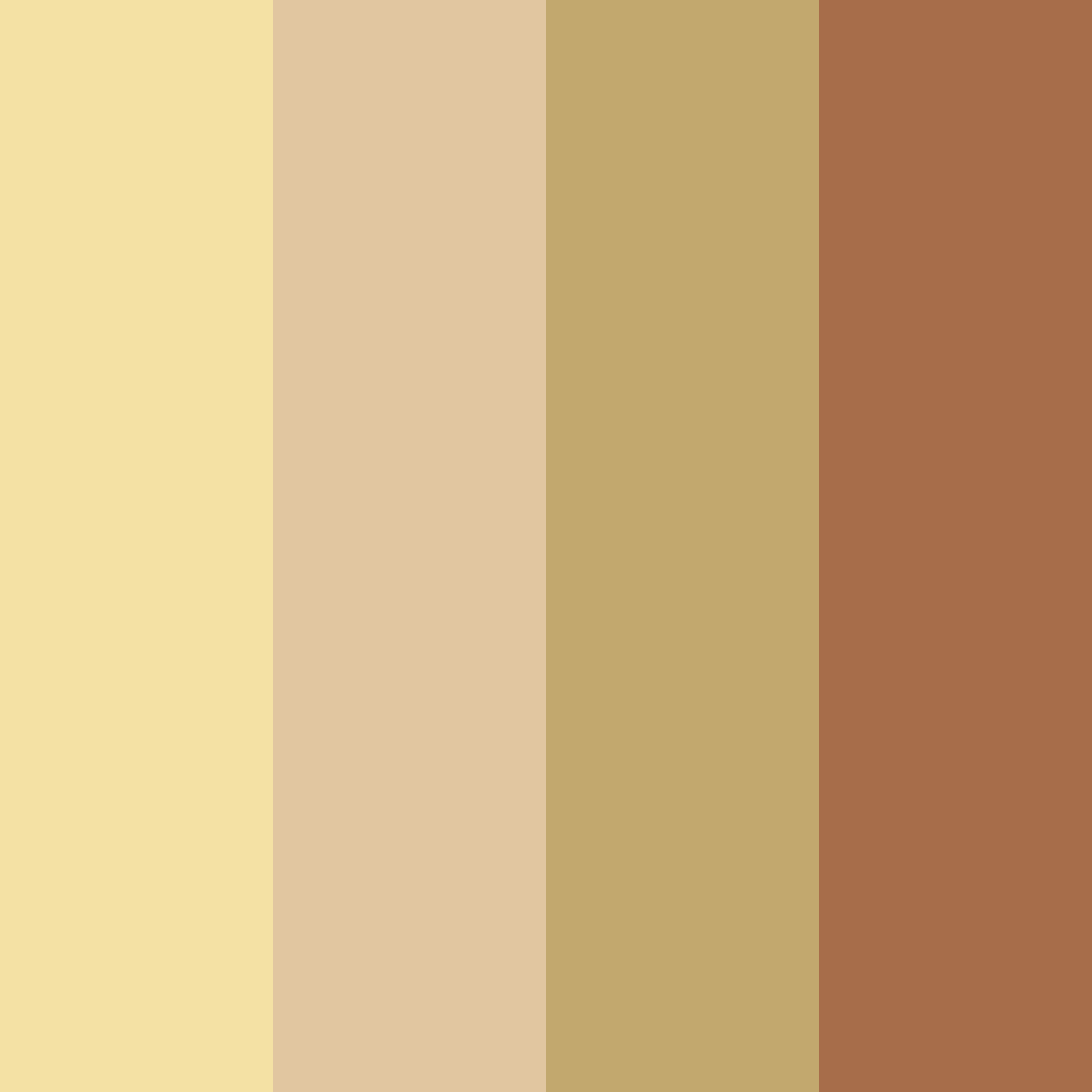 Download sand beige color palette PNG image (square)